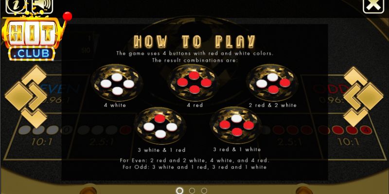 Sedie Hitclub là game dự đoán các mặt xúc xắc